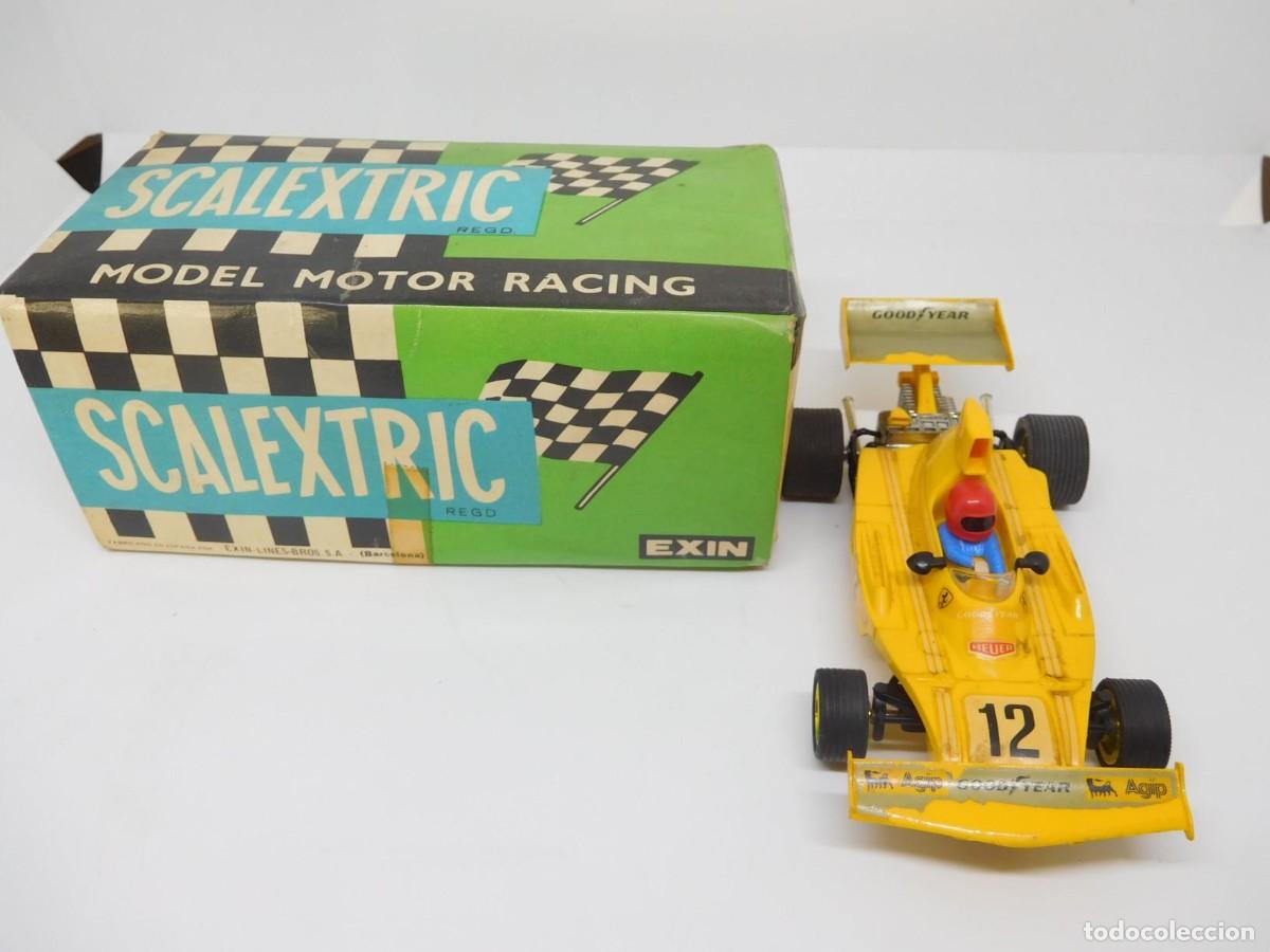 Scalextric: Coche amarillo Scalextric Ferrari Formula I B3 Ref 4052 - Foto 3