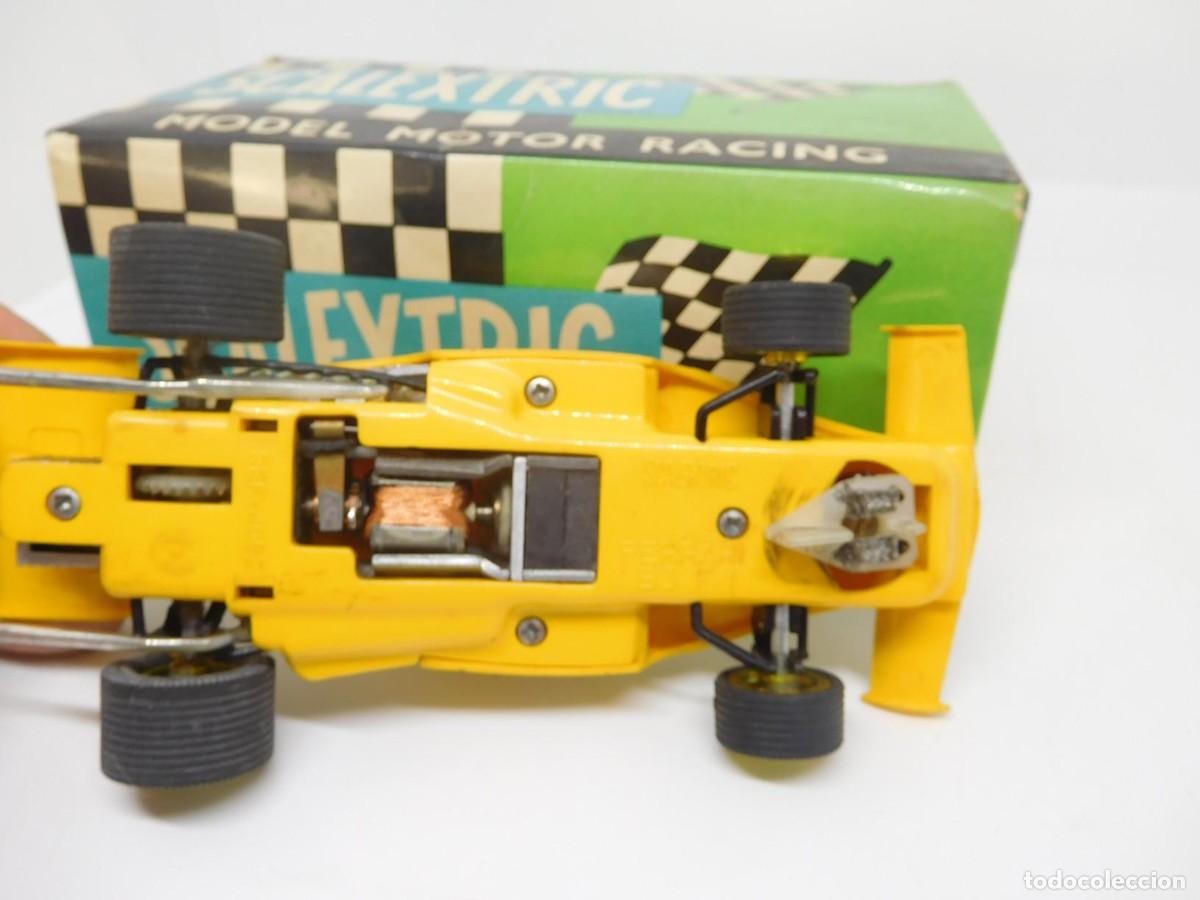 Scalextric: Coche amarillo Scalextric Ferrari Formula I B3 Ref 4052 - Foto 7