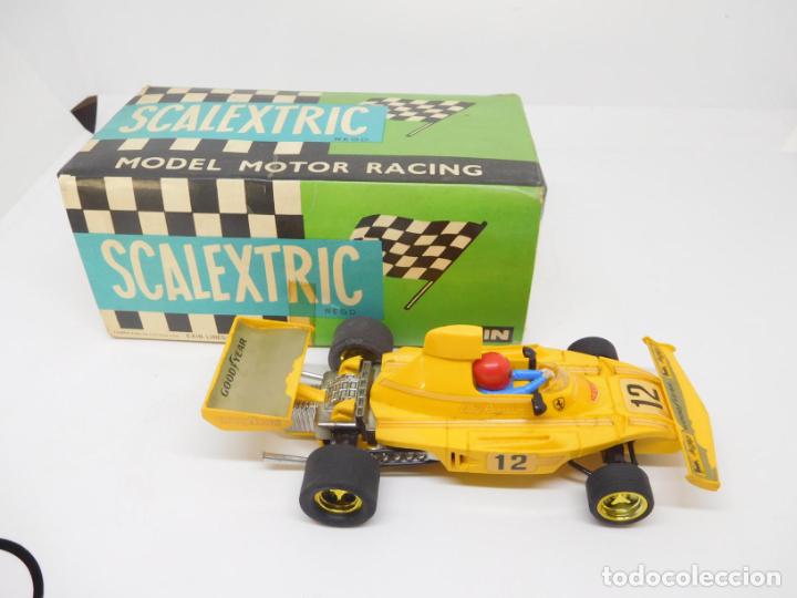Scalextric: Coche amarillo Scalextric Ferrari Formula I B3 Ref 4052 - Foto 1