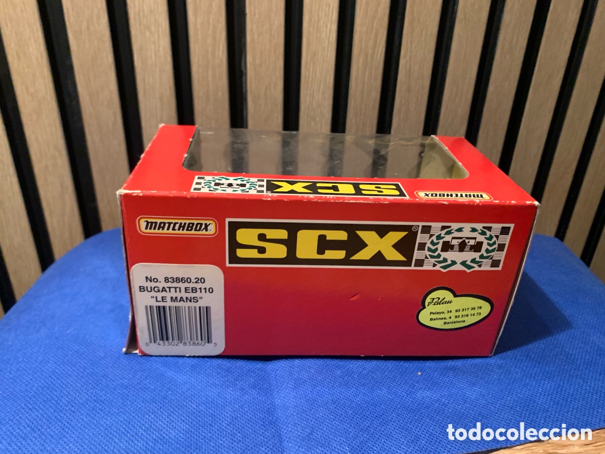 Scalextric: No. 83860.20 BUGATTI EB110 &rdquo;LE MANS&rdquo;scalextric matcbox - Foto 5