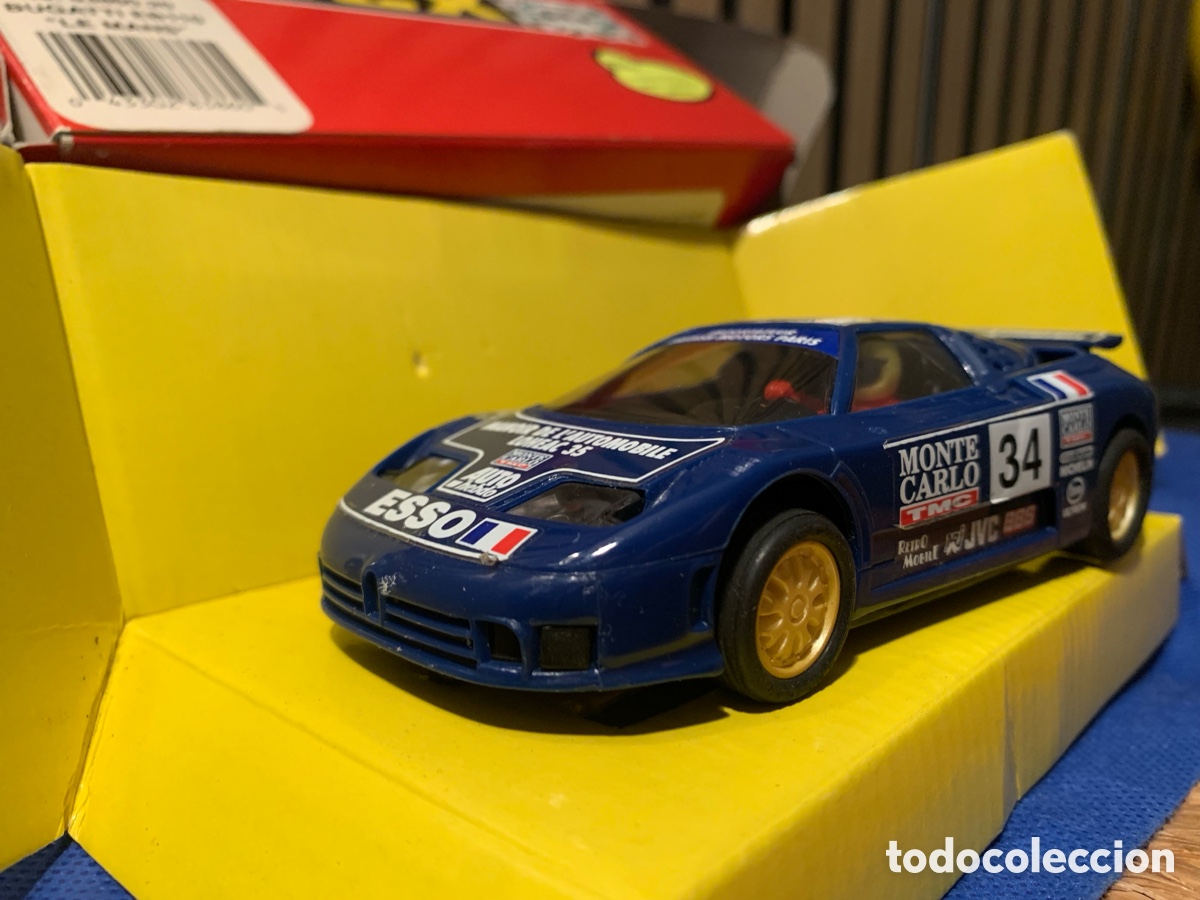 Scalextric: No. 83860.20 BUGATTI EB110 &rdquo;LE MANS&rdquo;scalextric matcbox - Foto 8