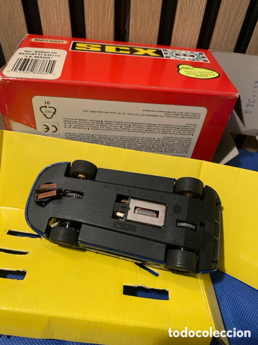 Scalextric: No. 83860.20 BUGATTI EB110 &rdquo;LE MANS&rdquo;scalextric matcbox - Foto 9