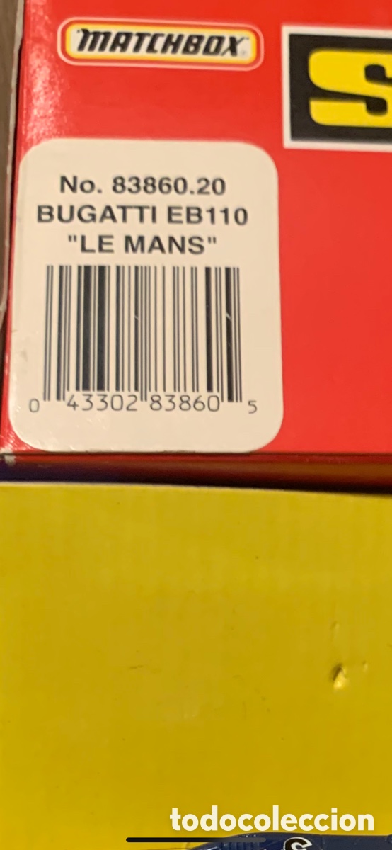 Scalextric: No. 83860.20 BUGATTI EB110 &rdquo;LE MANS&rdquo;scalextric matcbox - Foto 15