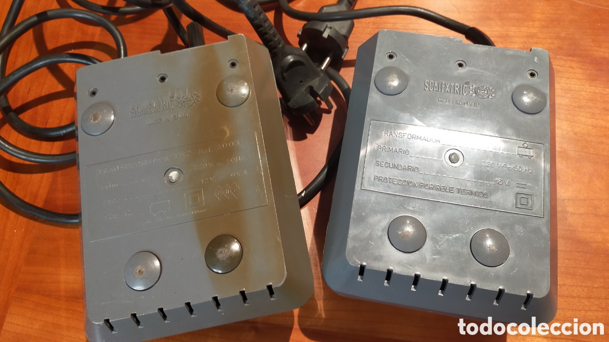 Scalextric: Dos transformadores TR2 automatic + 2 mandos Scalextric - Foto 17
