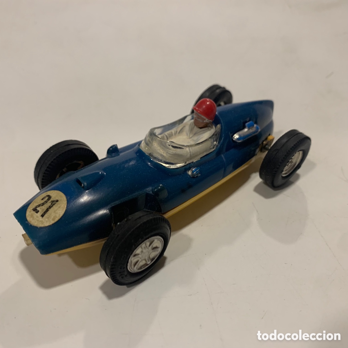 Scalextric: Coche Scalextric triang cooper azul - Foto 1