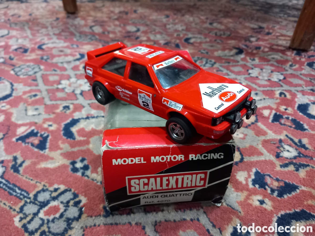 Scalextric: Audi Quattro Scalextric Exin con caja y documentos - Foto 8