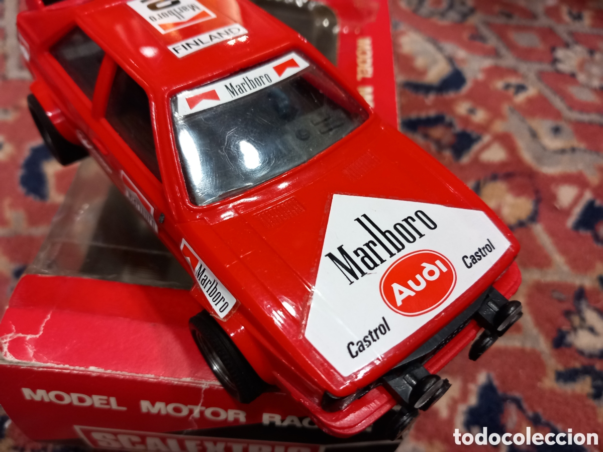 Scalextric: Audi Quattro Scalextric Exin con caja y documentos - Foto 9