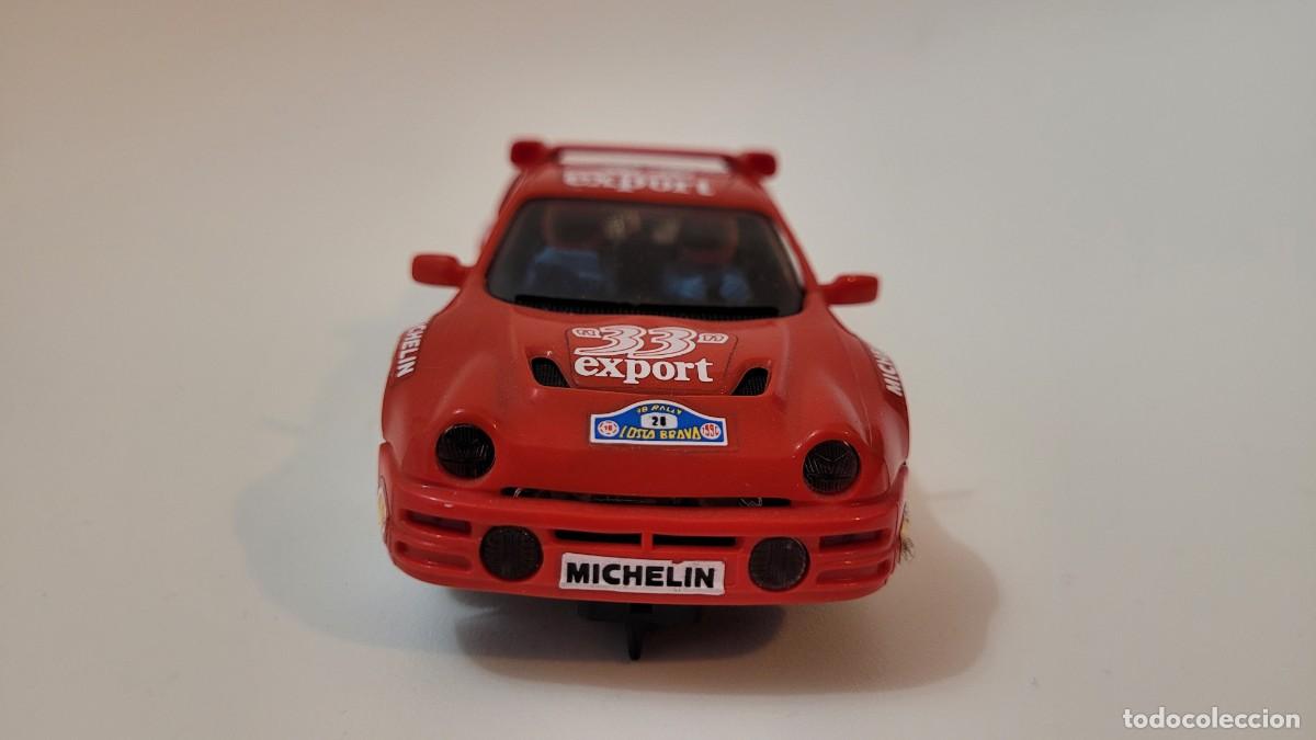 Scalextric: EXIN FORD RS 200 ROJO CON LUCES - Foto 3