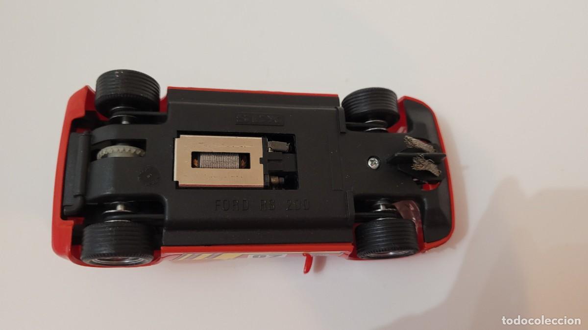 Scalextric: EXIN FORD RS 200 ROJO CON LUCES - Foto 6
