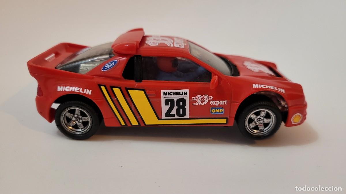 Scalextric: EXIN FORD RS 200 ROJO CON LUCES - Foto 1