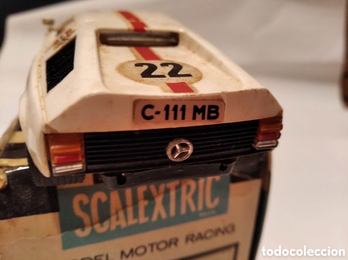 Scalextric: Coche Scalextric Mercedes wankell C-111 - Foto 4
