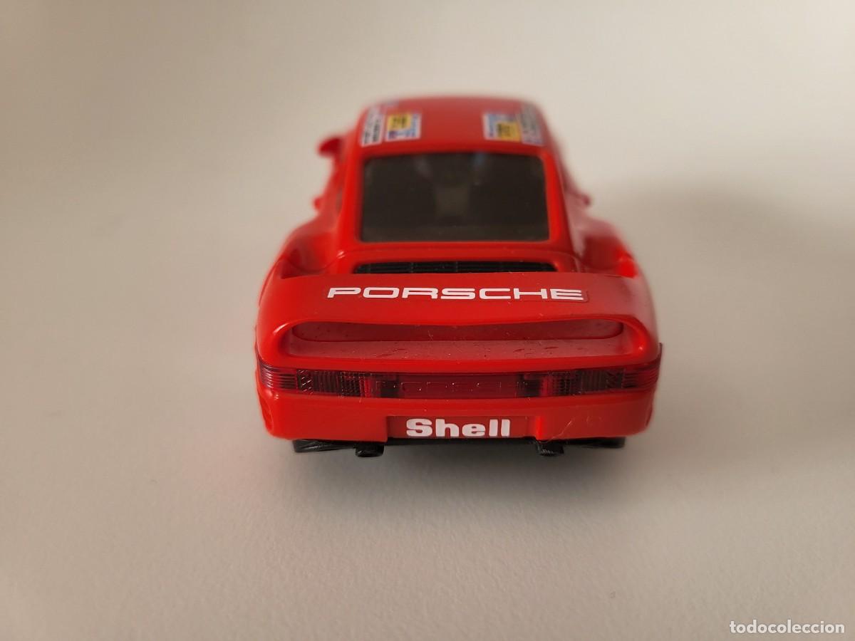Scalextric: EXIN PORSCHE 959 ROJO (con luces) - Foto 3