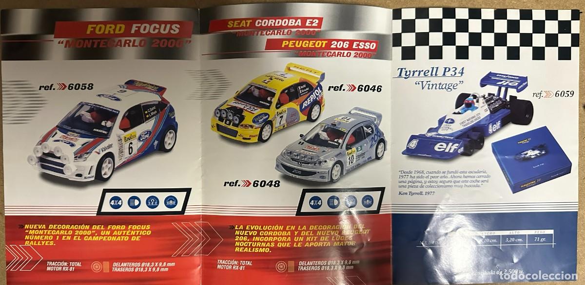 Scalextric: vendo catalogo SCALEXTRIC NOVEDADES 2000 - Foto 2