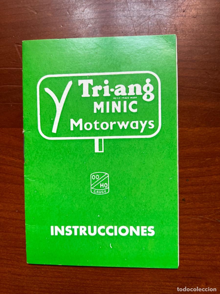 Scalextric: SCALEXTRIC TRI-ANG MINIC CATALOGO ORIGINAL S.A. - Foto 1