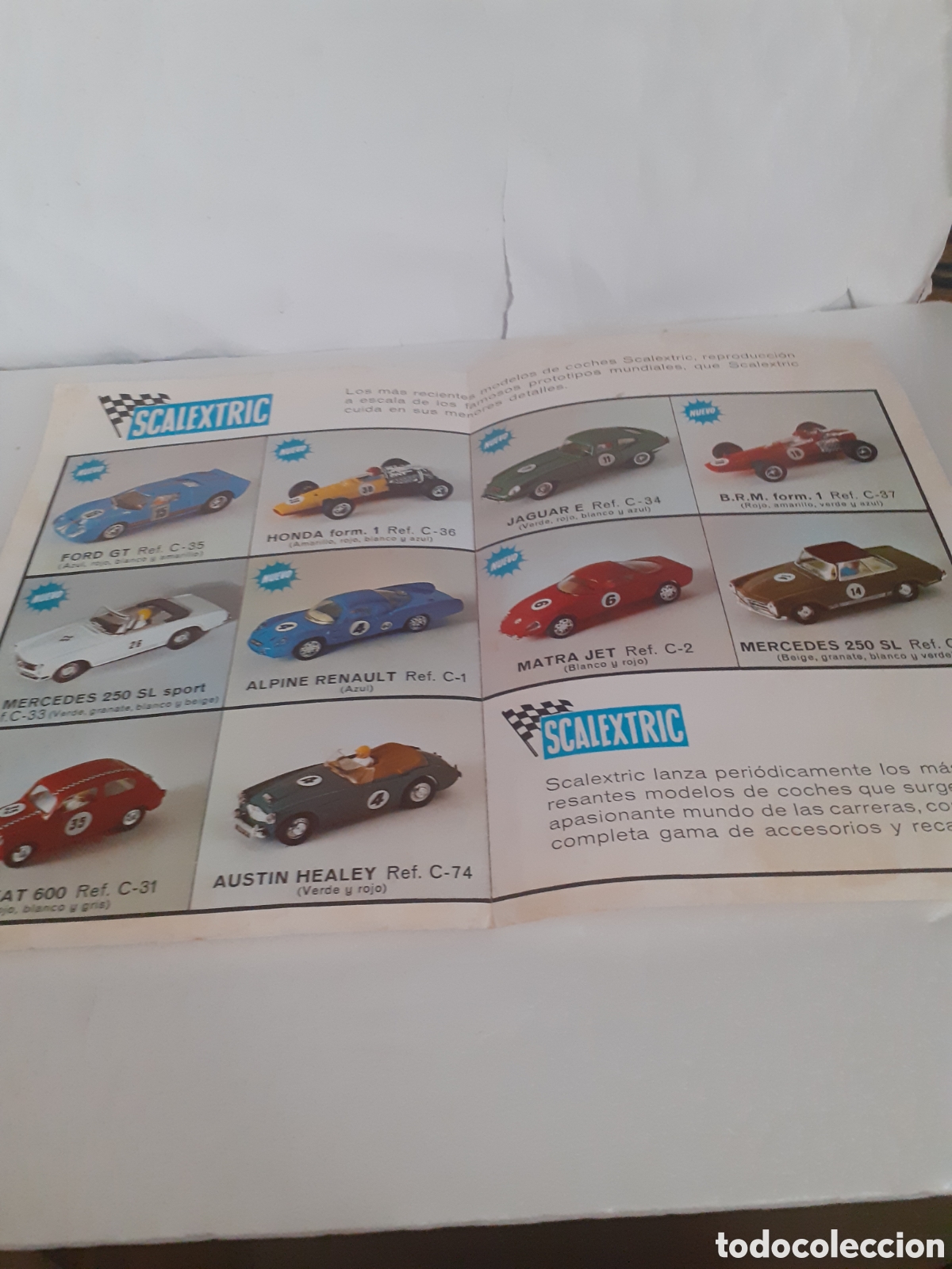 Scalextric: SCALEXTRIC EXIN FOLLETO CATALOGO ORIGINAL - Foto 3
