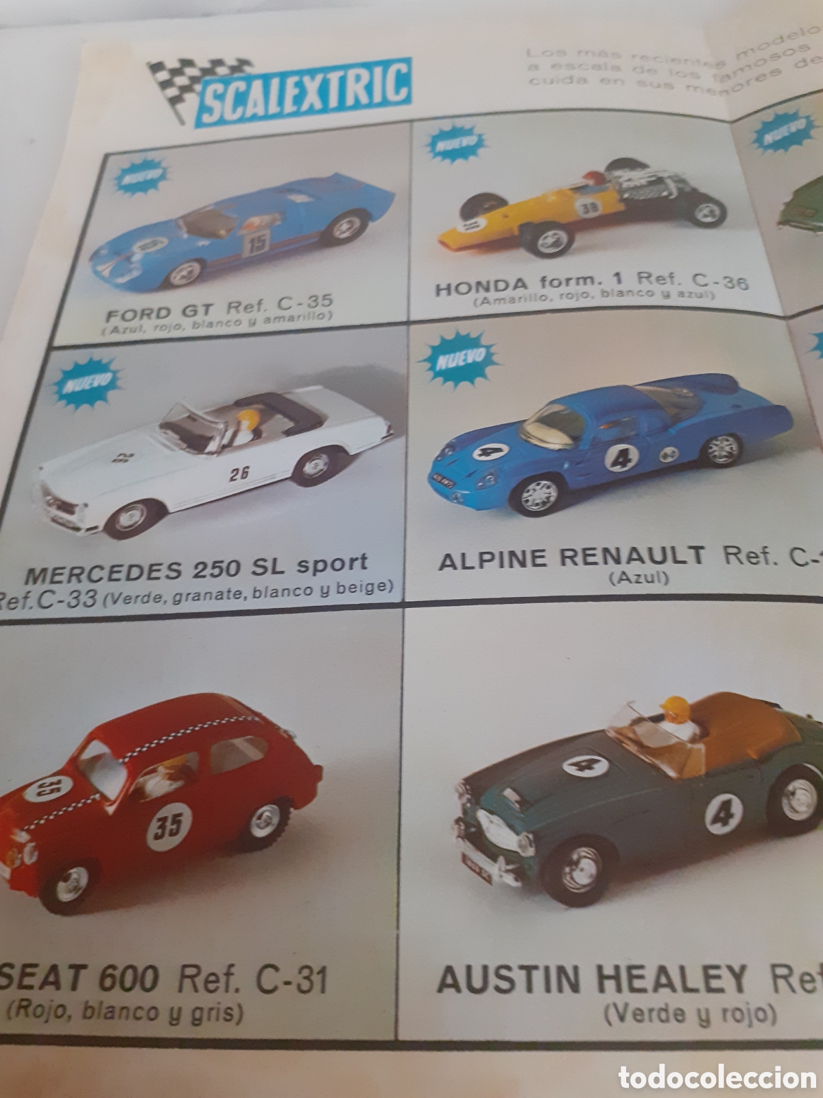 Scalextric: SCALEXTRIC EXIN FOLLETO CATALOGO ORIGINAL - Foto 4