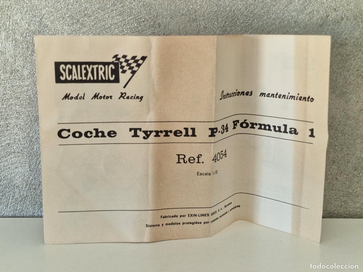 Scalextric: TYRRELL EXIN CON CAJA E INSTRUCCIONES - Foto 11