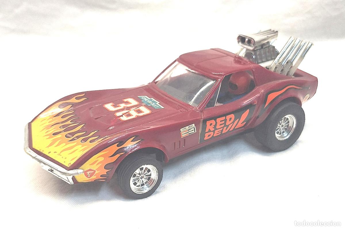 Scalextric: Chevrolet Corvette Dragster Red Devil de Exin Ref. 4050 - Foto 1