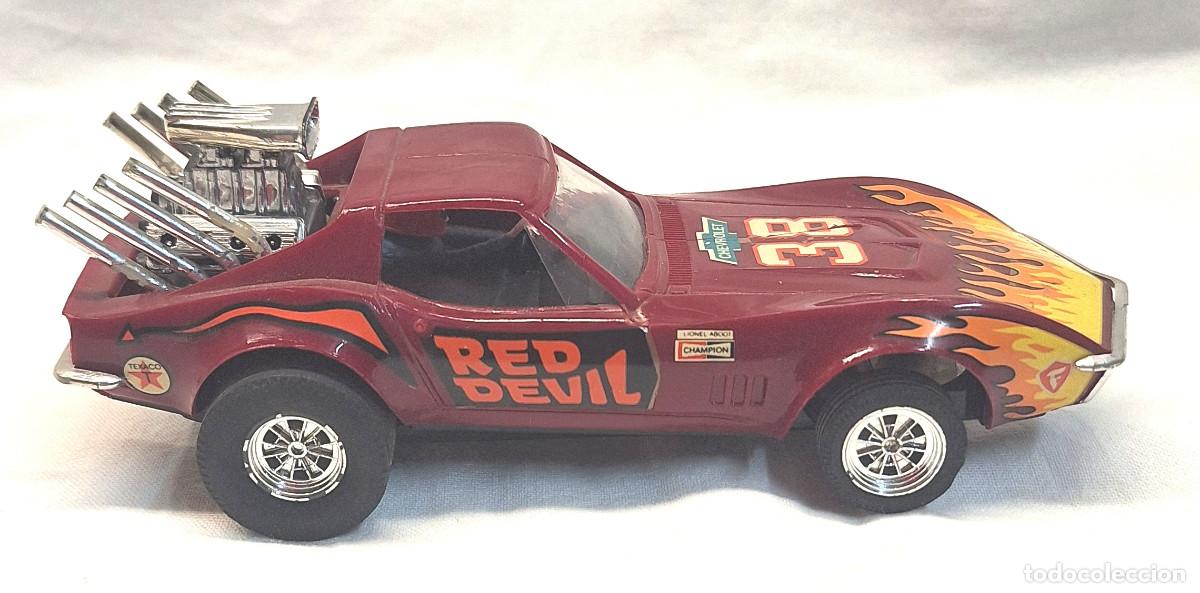 Scalextric: Chevrolet Corvette Dragster Red Devil de Exin Ref. 4050 - Foto 3