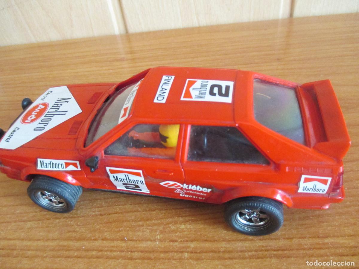 Scalextric: SCALEXTRIC : COCHE AUDI QUATTRO REF. 4070 ROJO - Foto 5