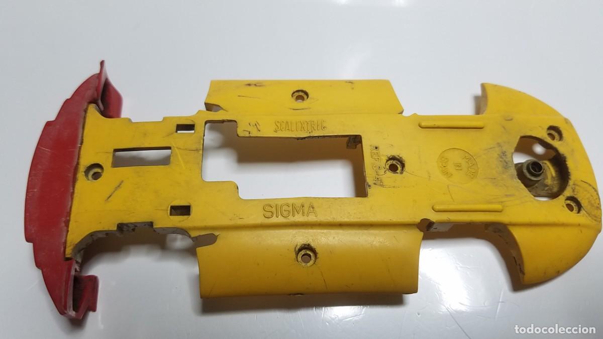 Scalextric: SLOT SCALEXTRIC EXIN CHASIS AMARILLO SIGMA REF. C-47 - Foto 1