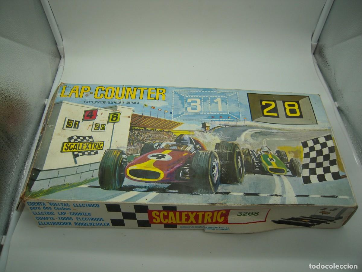 Scalextric: scalextric cuenta vueltas con caja - Foto 1