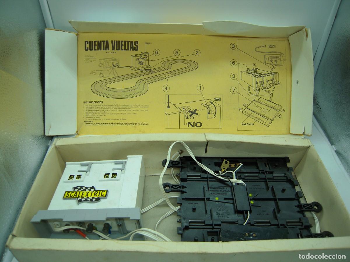 Scalextric: scalextric cuenta vueltas con caja - Foto 4