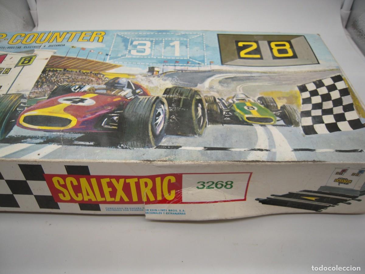 Scalextric: scalextric cuenta vueltas con caja - Foto 8