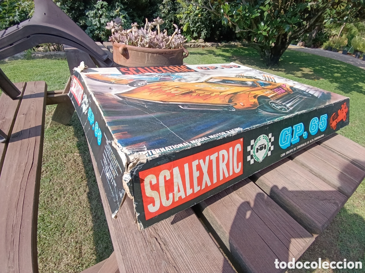 Scalextric: SCALEXTRIC GP. 65 y coche modelo Tyrrell P-34. Elf - Foto 2
