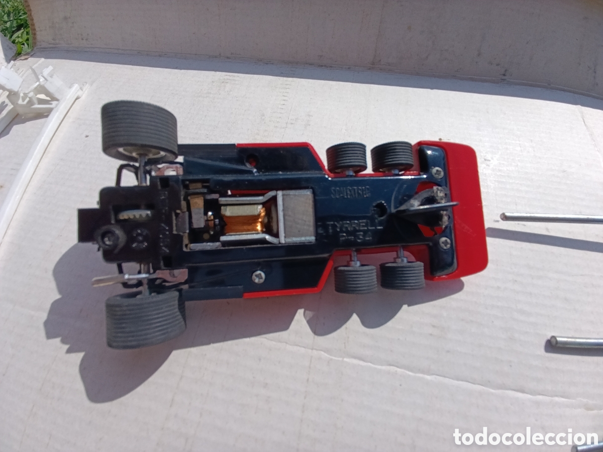 Scalextric: SCALEXTRIC GP. 65 y coche modelo Tyrrell P-34. Elf - Foto 12