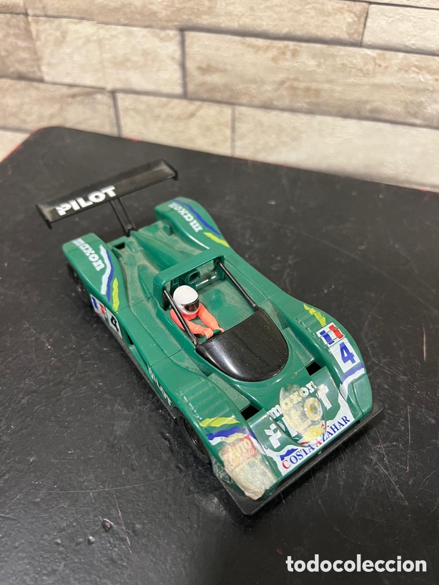 Scalextric: Coche de scalextric Ferrari 333 verde - Foto 1