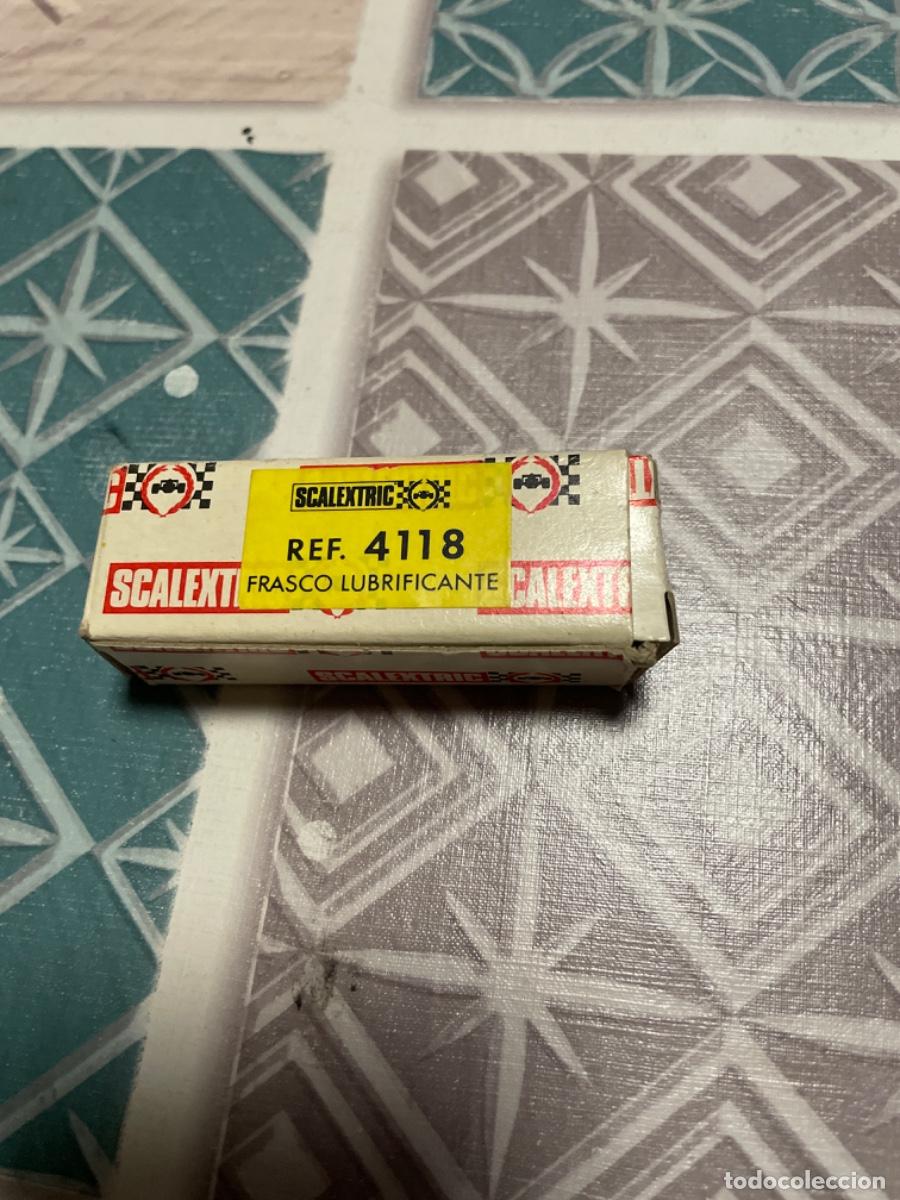 Scalextric: Frasco lubricante Scalextric en su caja - Foto 1