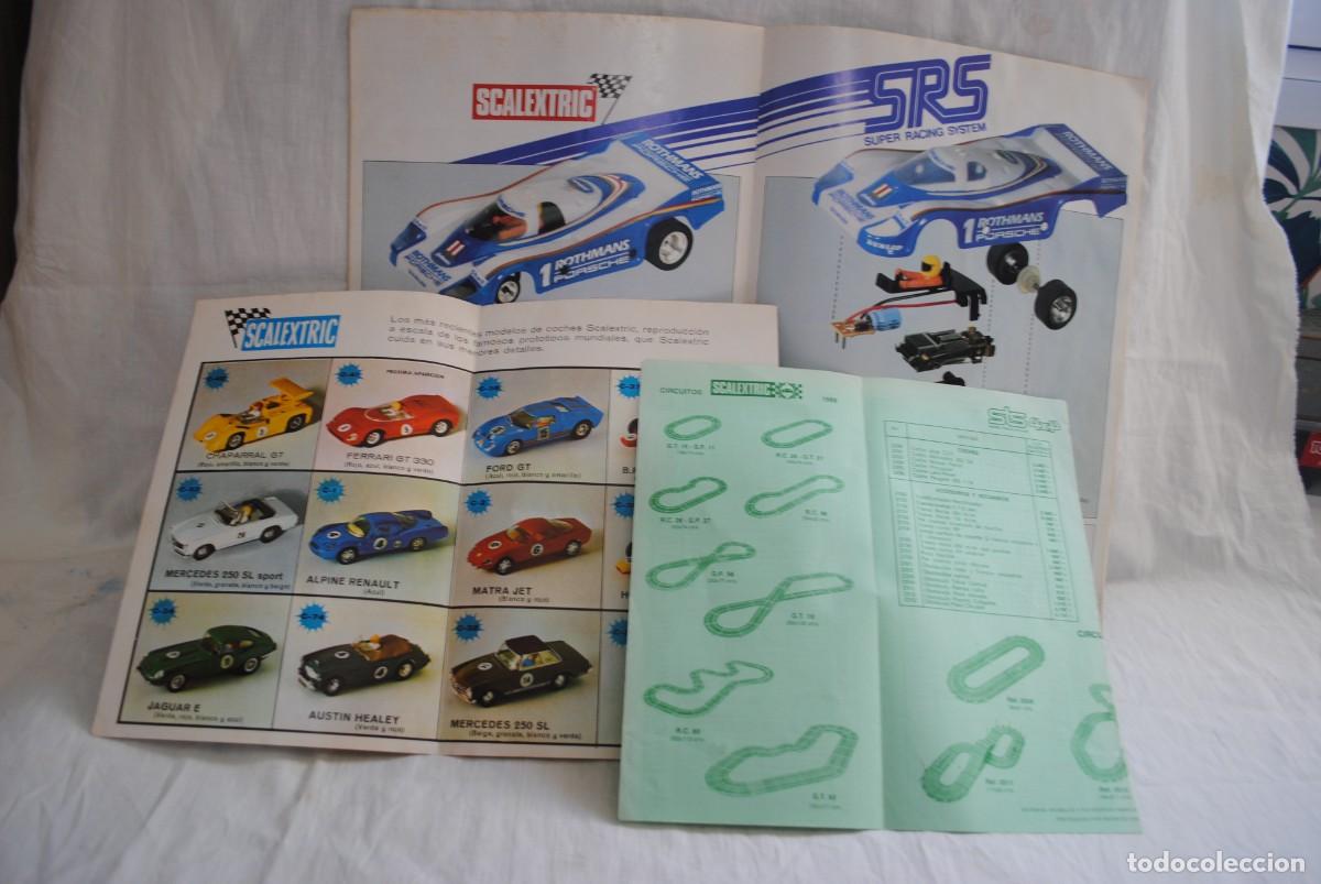 Scalextric: SCALEXTRIC , LOTE DE TRES DOCUMENTOS . - Foto 3