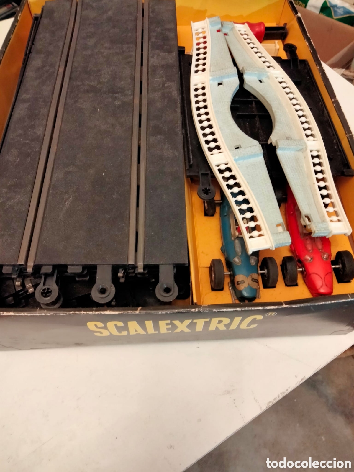 Scalextric: Caja con coches Scalextric gp-22 - Foto 2