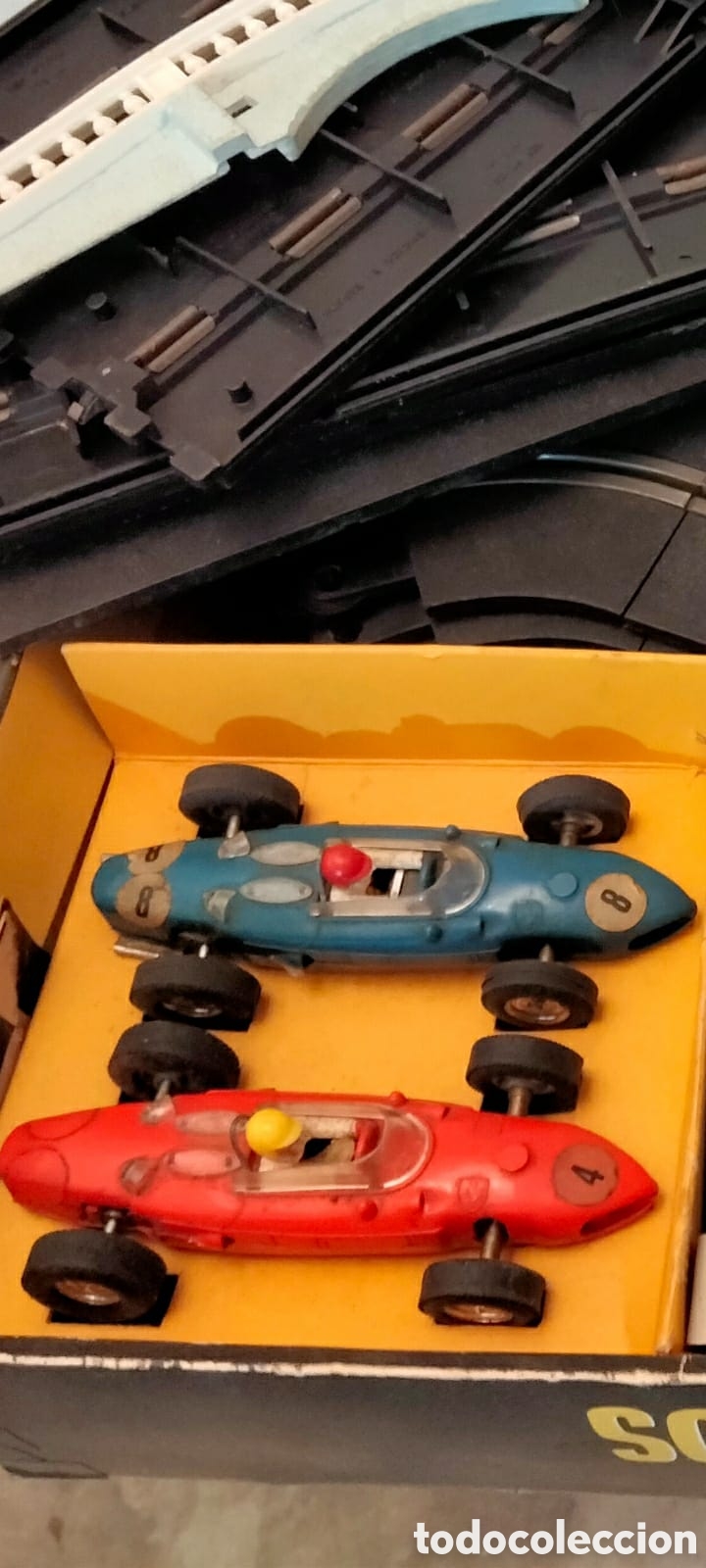 Scalextric: Caja con coches Scalextric gp-22 - Foto 5