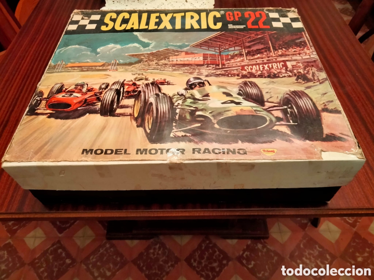 Scalextric: Caja con coches Scalextric gp-22 - Foto 6