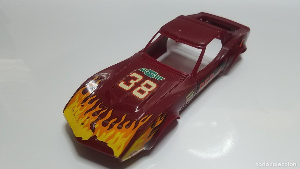 Scalextric: SLOT SCALEXTRIC EXIN CARROCER&Iacute;A CHEVROLET CORVETTE ROJA