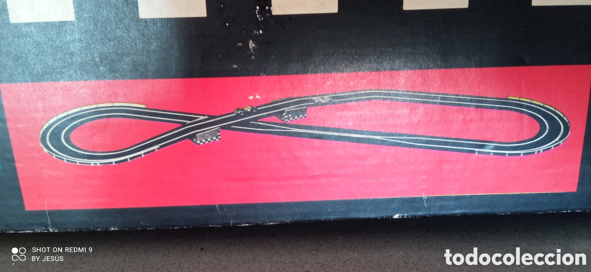 Scalextric: Circuito en forma de ocho alargado con recta &ldquo;Gran Chicane&rdquo; y puente completo. - Foto 5