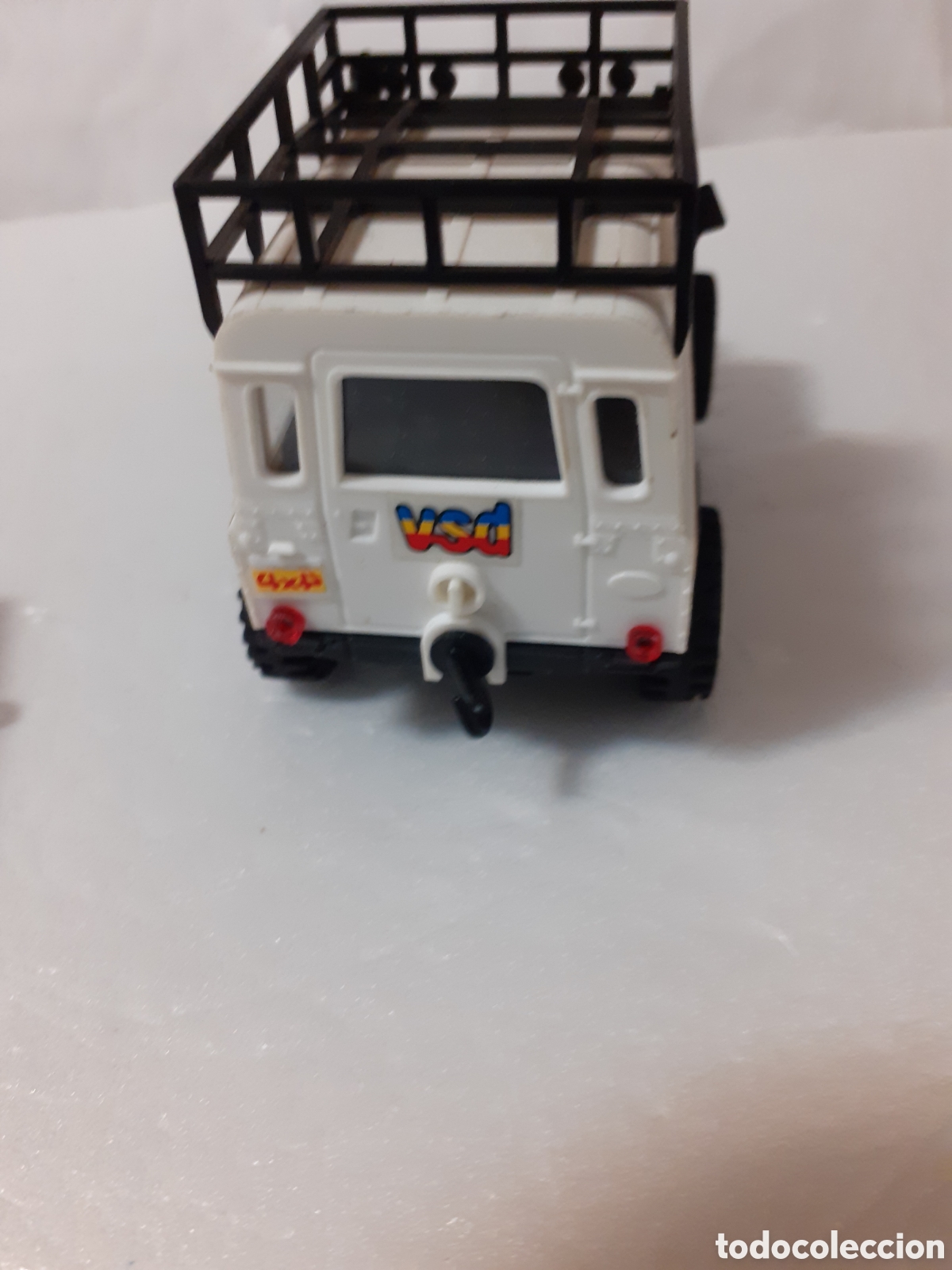 Scalextric: SCALEXTRIC EXIN STS LAND ROVER BLANCO CON REMOLQUE - Foto 3
