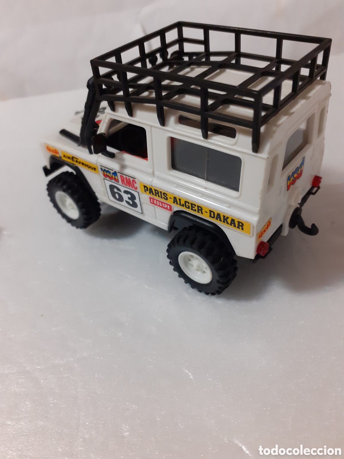 Scalextric: SCALEXTRIC EXIN STS LAND ROVER BLANCO CON REMOLQUE - Foto 4