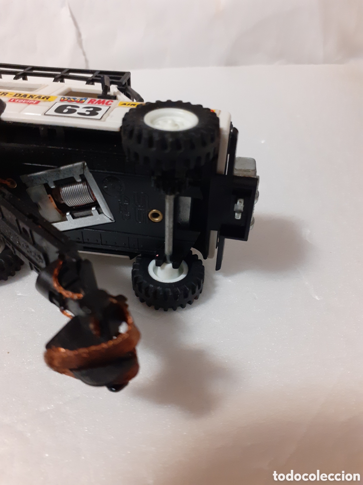 Scalextric: SCALEXTRIC EXIN STS LAND ROVER BLANCO CON REMOLQUE - Foto 12