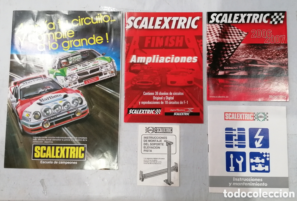 Scalextric: Scalextric Documentos Originales Lote - Foto 1