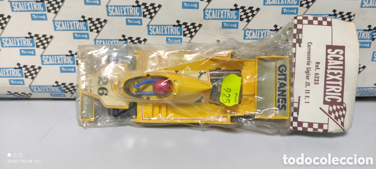 Scalextric: LIGIER AMARILLO SCALEXTRIC EXIN - Foto 3
