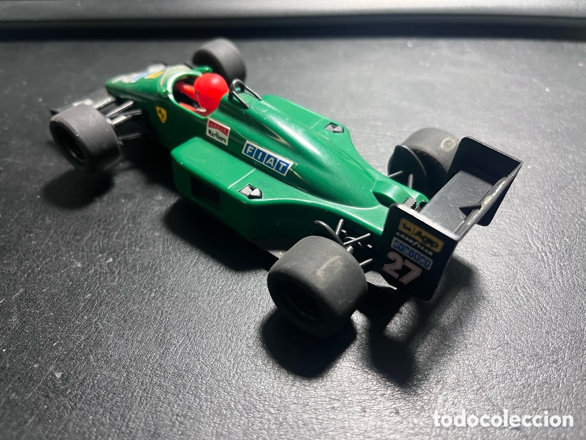 Scalextric: SCALEXTRIC FERRARI F1-87 REF. 4087 VERDE - Foto 2