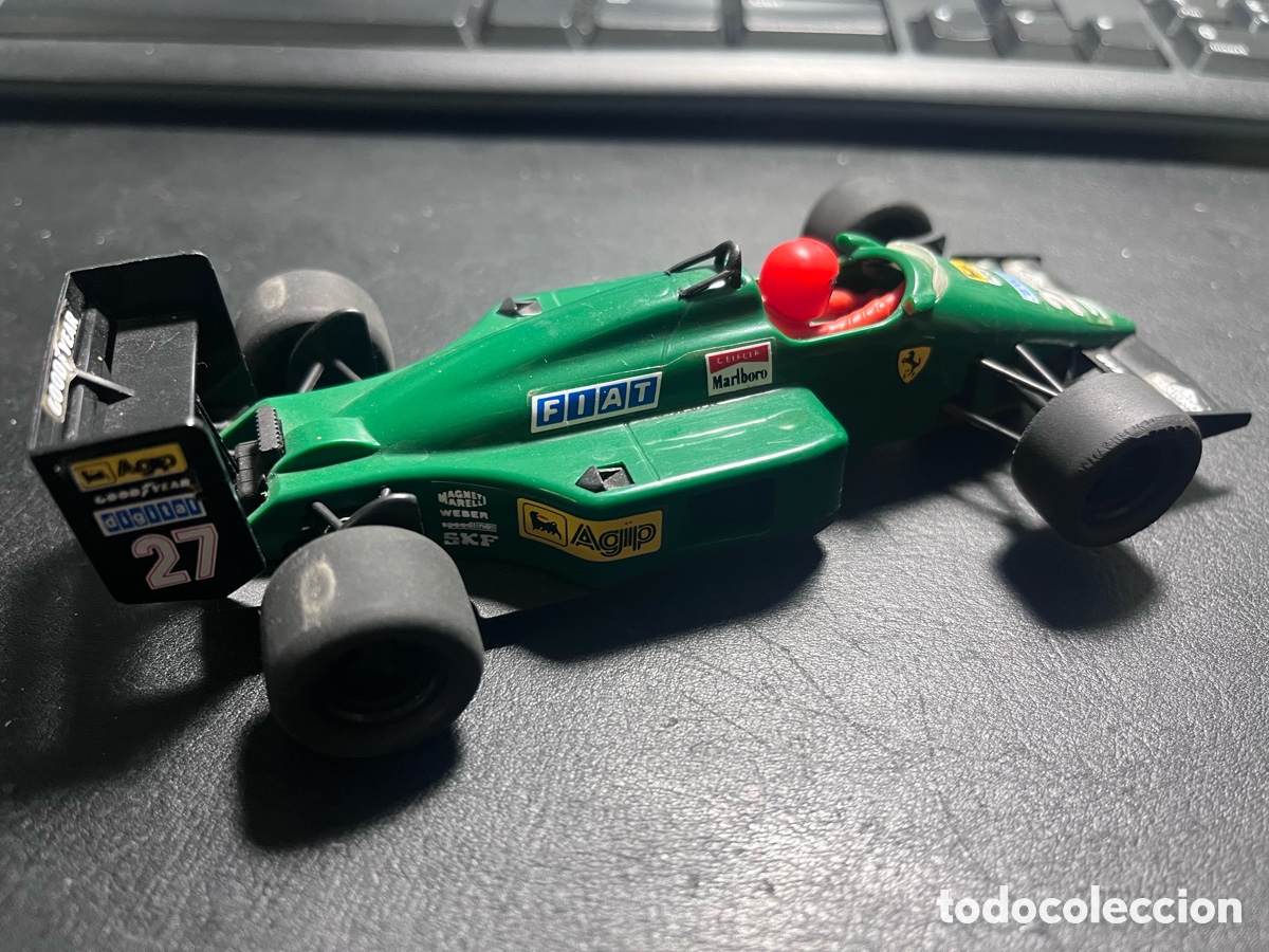 Scalextric: SCALEXTRIC FERRARI F1-87 REF. 4087 VERDE - Foto 3