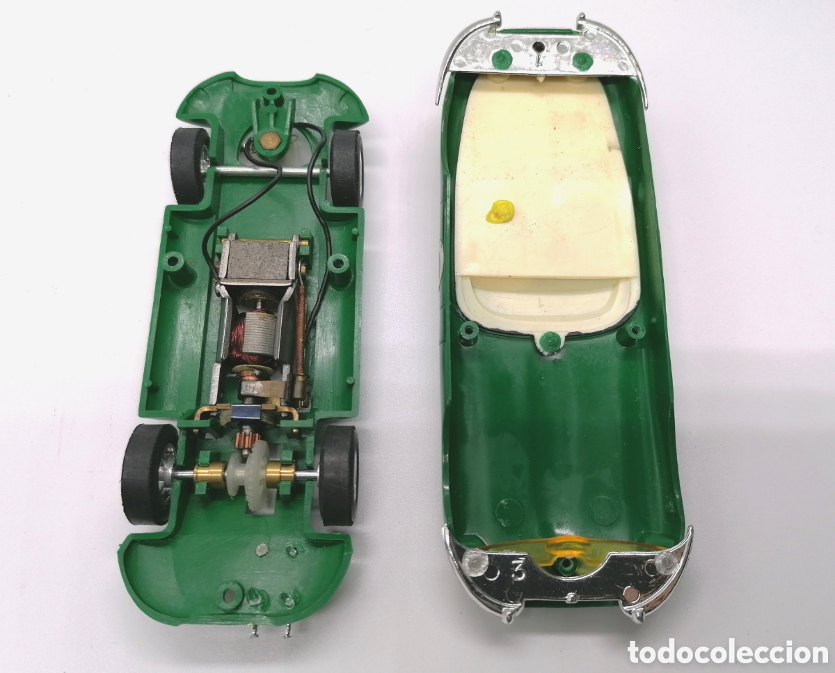 Scalextric: SCALEXTRIC EXIN JAGUAR E GREEN (SA300) - Foto 10