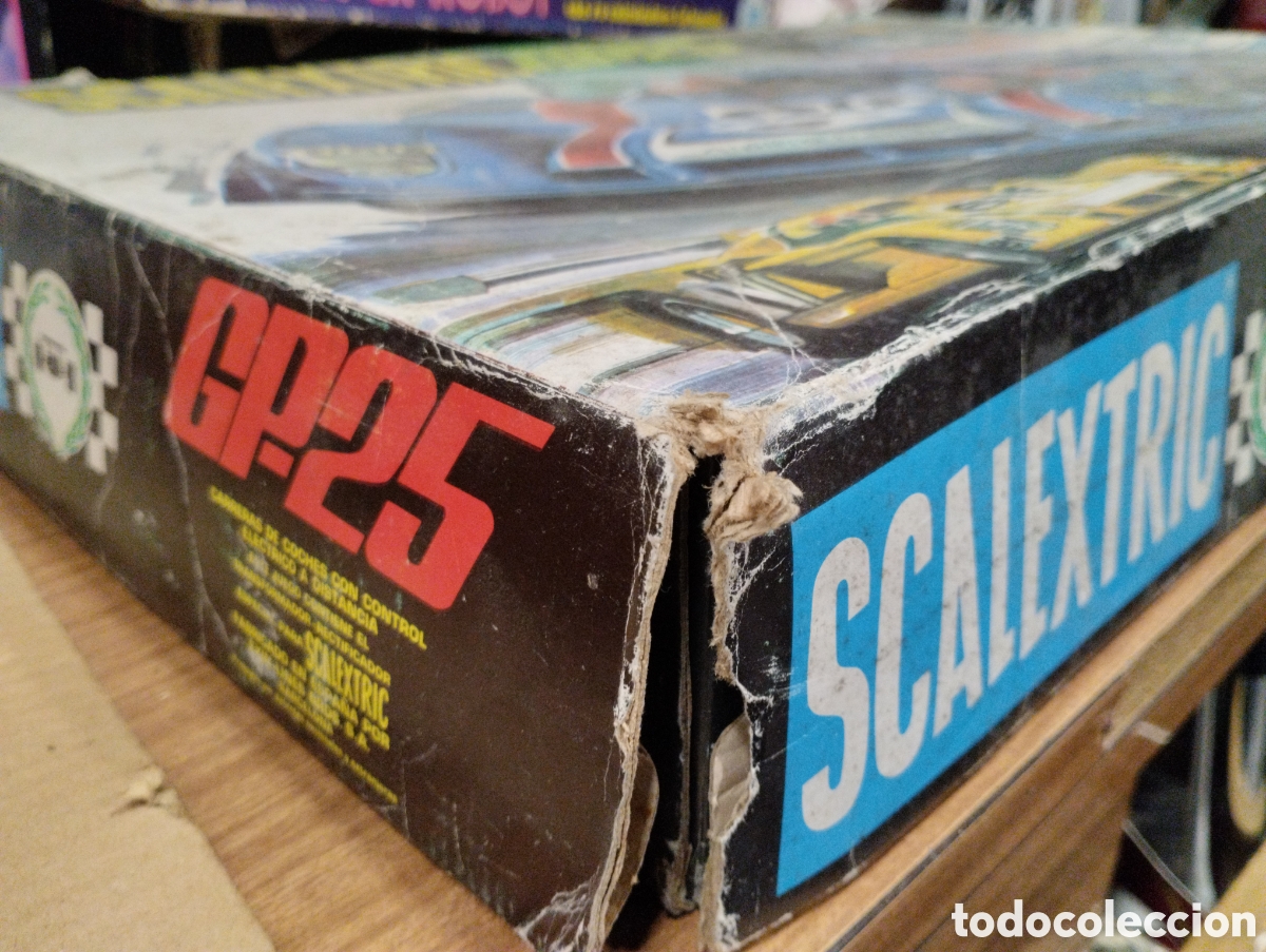Scalextric: CAJA SCALEXTRIC GP 25 CON PUBLICIDAD - Foto 2