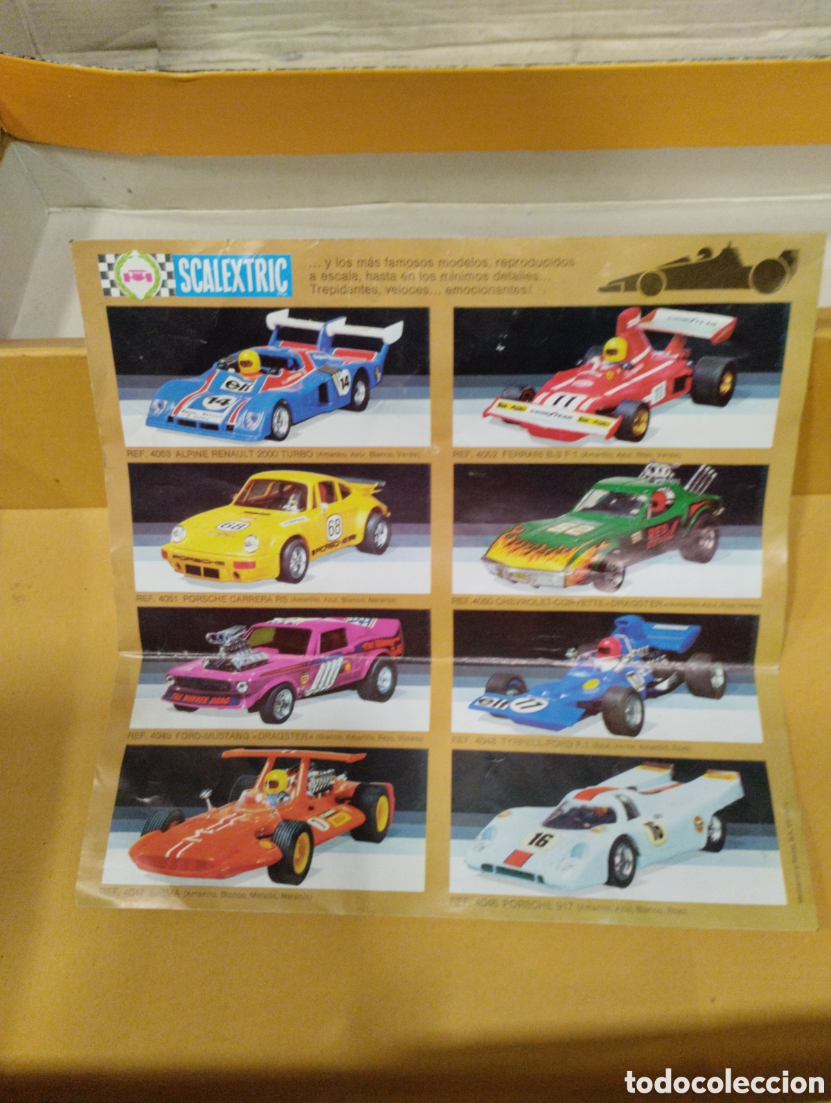 Scalextric: CAJA SCALEXTRIC GP 25 CON PUBLICIDAD - Foto 8