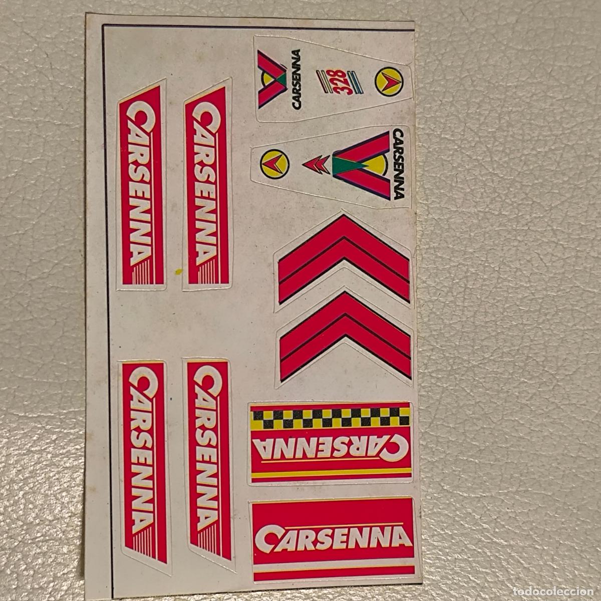Scalextric: SCALEXTRIC EXIN HOJA DE CALCAS - Foto 1