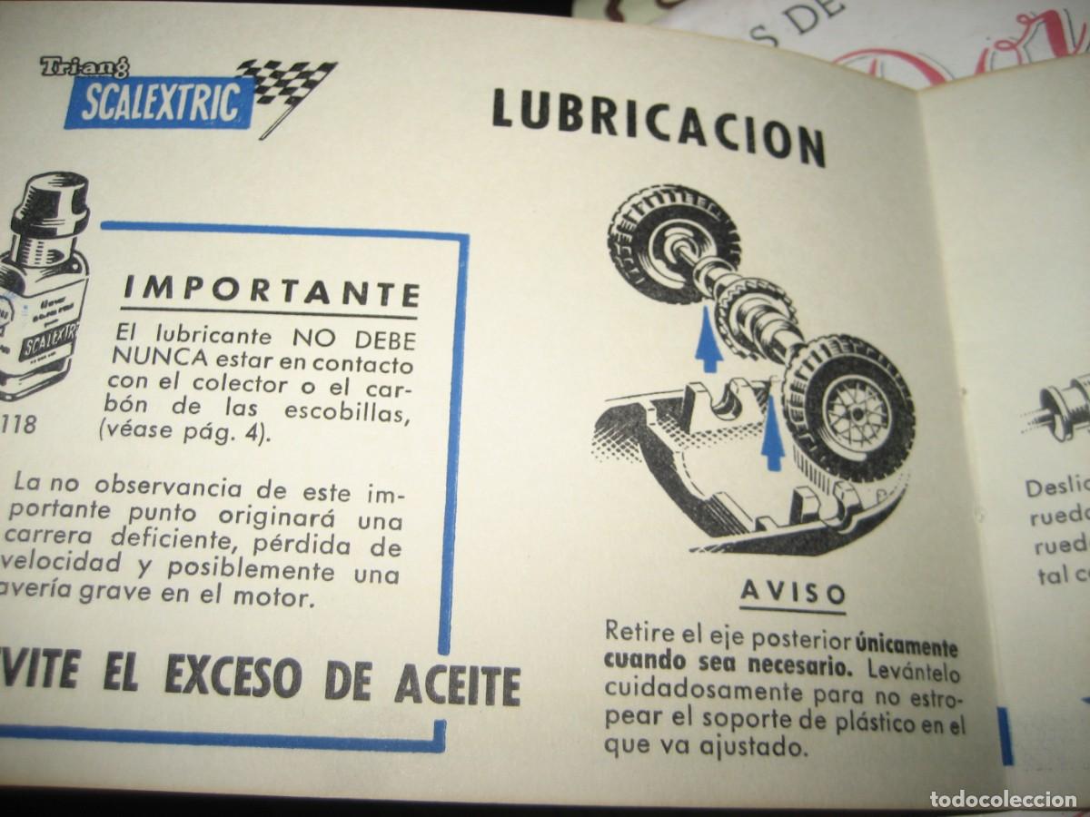 Scalextric: Scalextric manual de instrucciones y reglamento . tri-ang - Foto 3